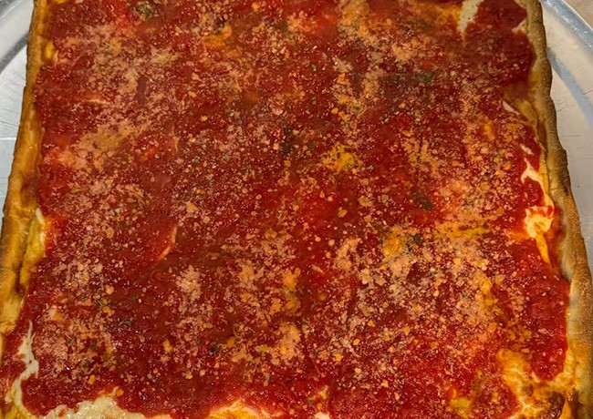 Upside Down Sicilian (Square Pie)