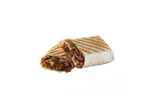 Steak and Provolone Grilled Wrap