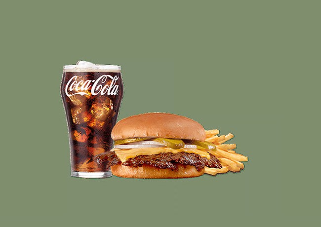 Single Steakburger with Cheese Combo