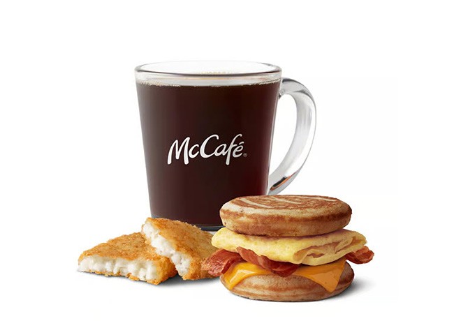 Bacon, Egg & Cheese McGriddles® Meal