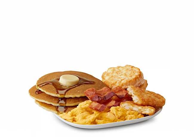 Big Breakfast® with Bacon & Hotcakes